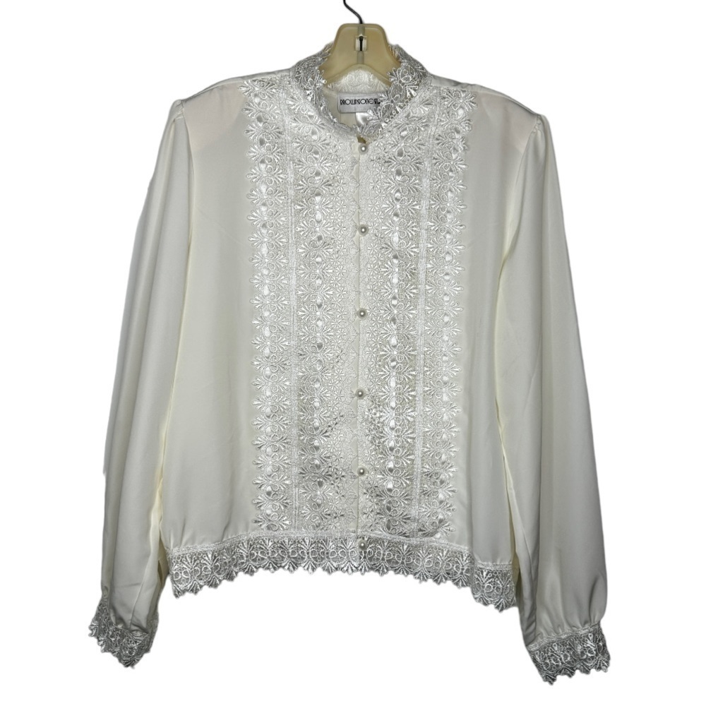 Vintage Brownstone Studio Polyester Blouse